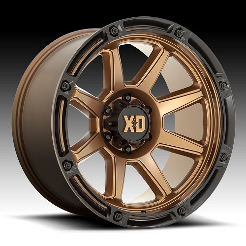 XD Series XD863 Titan Bronze Custom Truck Wheels Rims 1